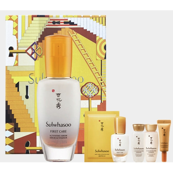 韩国 sulwhasoo 雪花秀润致焕活精华肌底液限量套装