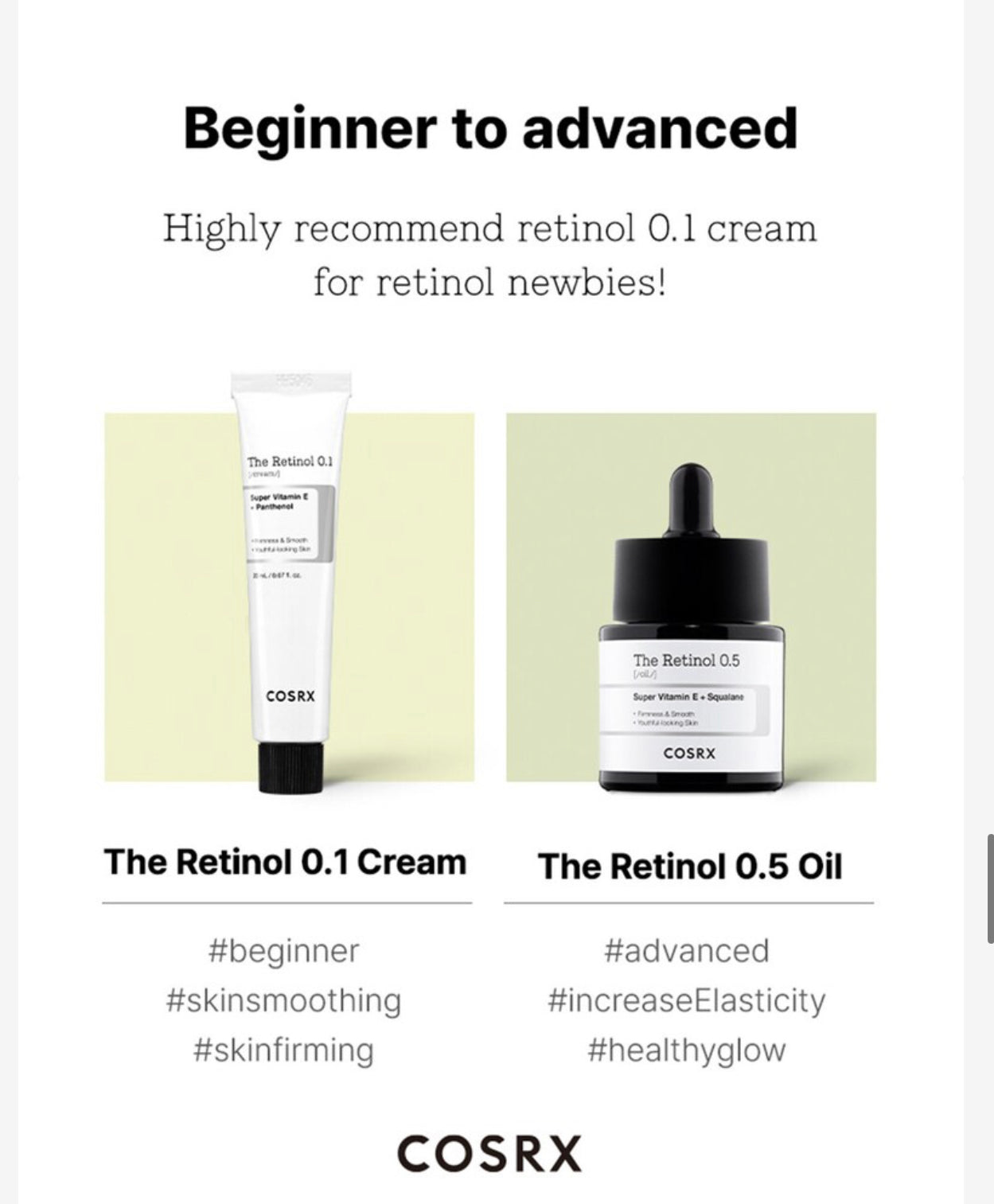 COSRX The Retinol 0.1 Cream