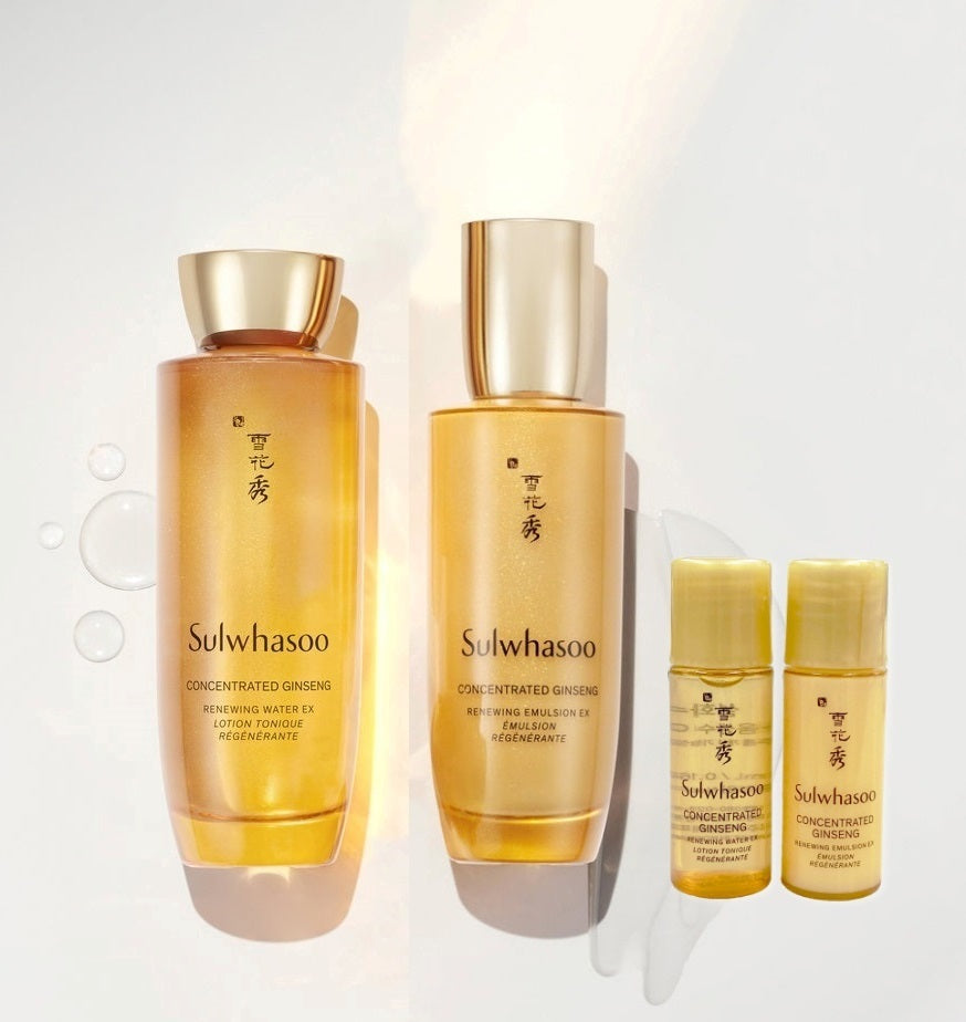 韩国 sulwhasoo 雪花秀御时紧颜参养水乳套装