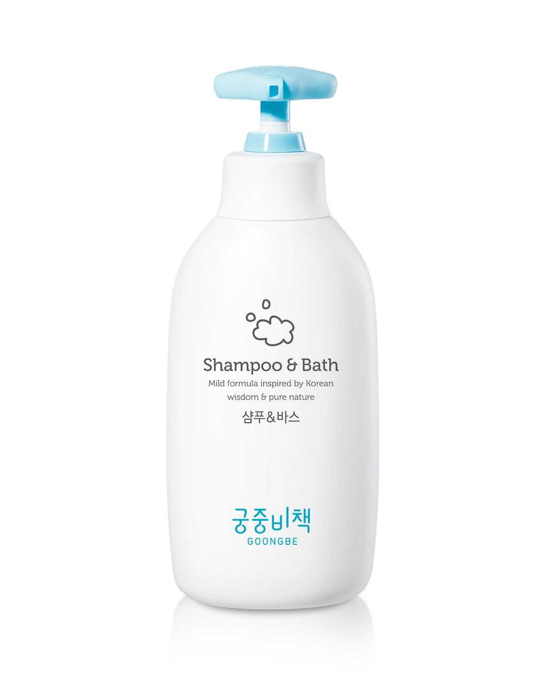GoongBe Baby Shampoo And Body Wash Sensitive Cleanser 11.83oz 350ml 2 In 1