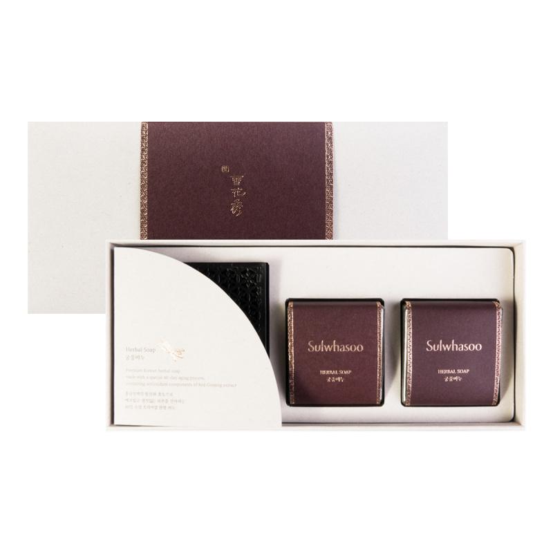 Sulwhasoo Herbal Soap Gungjung Binu Rich Foam Hydration 100gx2ea