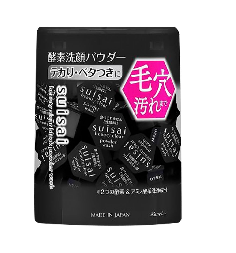 Kanebo佳丽宝 suisai 黑炭酵素洗颜粉 32 粒鈿膩肌肤/化毛孔