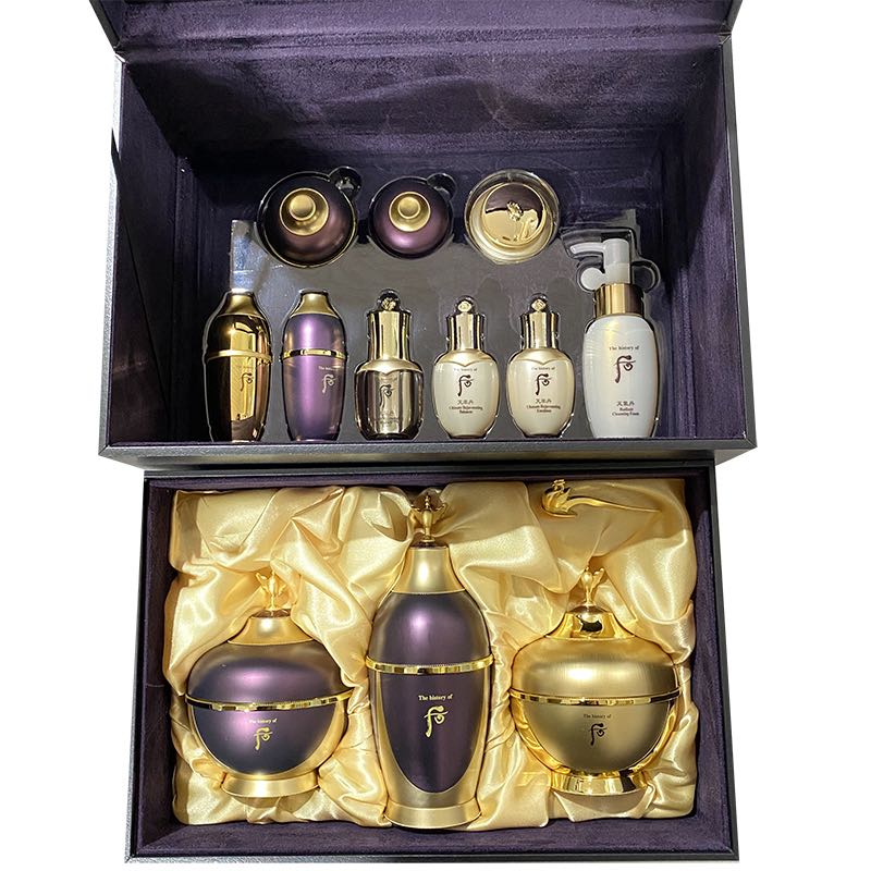 后(WHOO)还幼套盒护肤礼盒天气丹皇后套盒提亮紧致还幼双层大套盒装12件