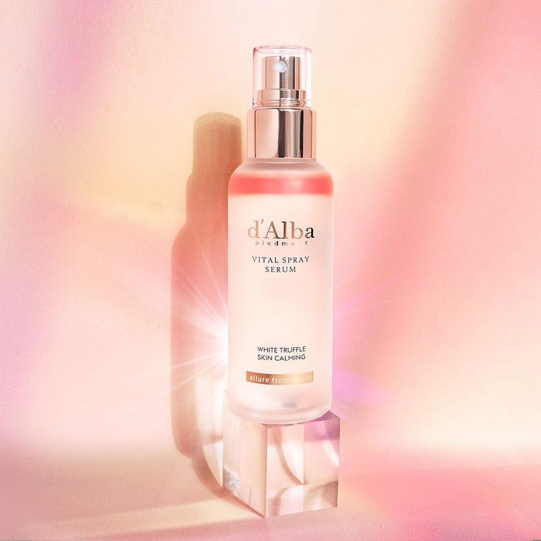 韩国d'Alba 空姐水光精油赋活喷雾 100ml【樱花限定版】