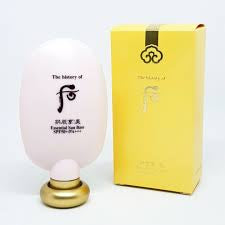 The history of Whoo Gongjinhyang:Mi essential Sun Base SPF50+/PA+++ (UV Protection Functional Cosmetics)