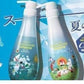 Limited Moomin sports from "Dia Beaute HIMAWARI"! Transparent bag with shampoo and conditioner