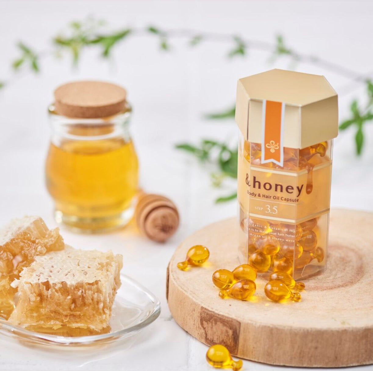 Honey Body& Hair Oil Capsule