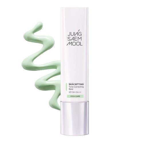 JUNGSAEMMOOL郑瑄茉 底妆修颜隔离 SPF50+/PA+++ 小绿管 修红润护 Skin Setting Tone Correcting Base 40ml