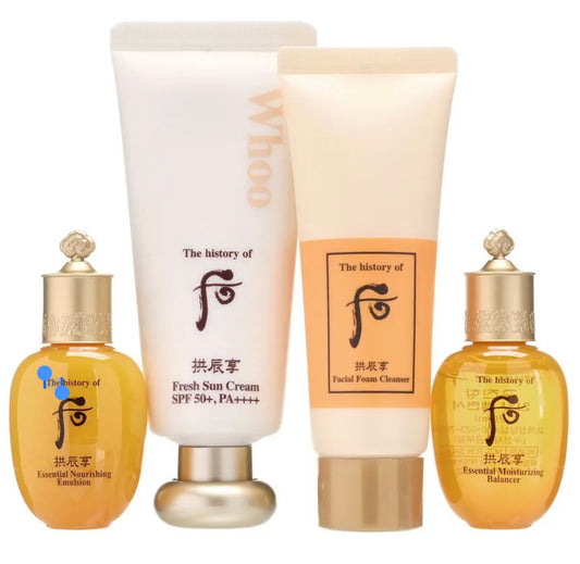 The history of Whoo Gongjinhyang Fresh Sun Cream Special Set