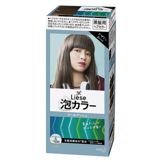 Kao Liese Prettia Bubble Hair Color Cool Ash