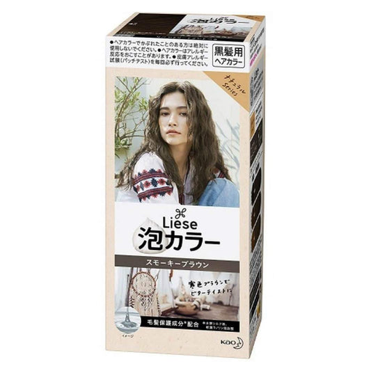 Kao Liese Prettia Bubble Hair Color Smokey Brown