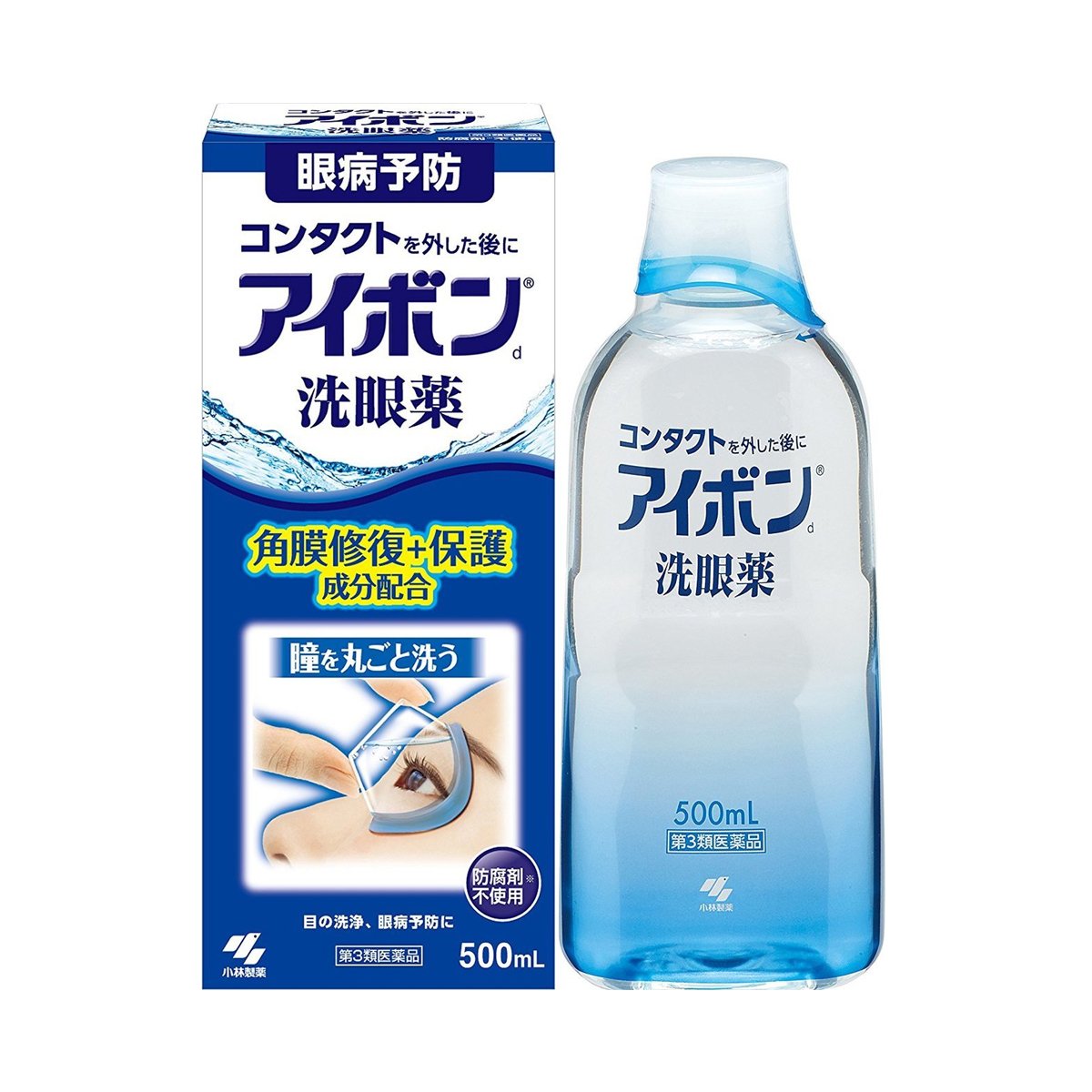 Kobayashi Seiyaku Eyebon D Eye Wash Liquid 500ml