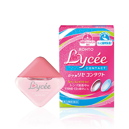 Rohto Lycee Eye Drops 隐形眼镜美瞳用