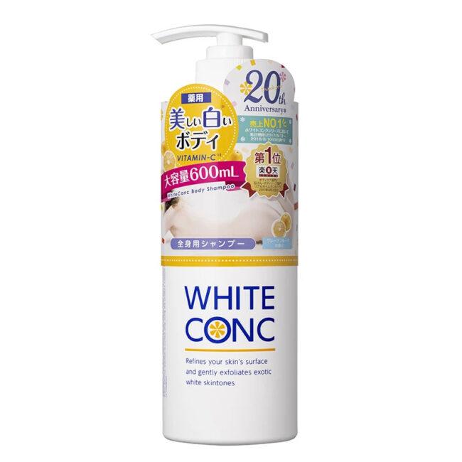 日本WHITE CONC 身体美白沐浴乳 600ml