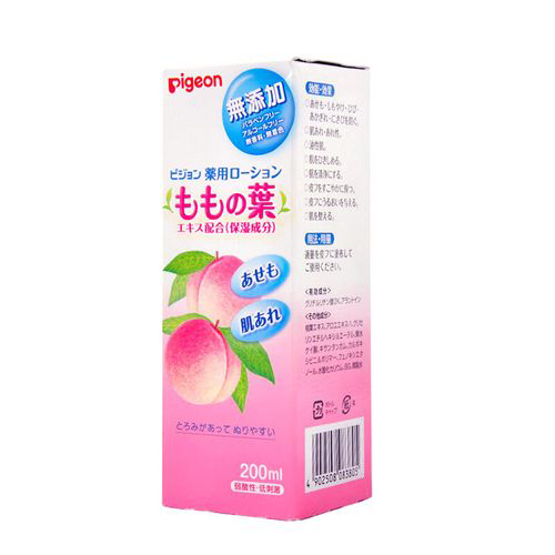 PIGEON 桃子水婴儿精华爽身露200ml