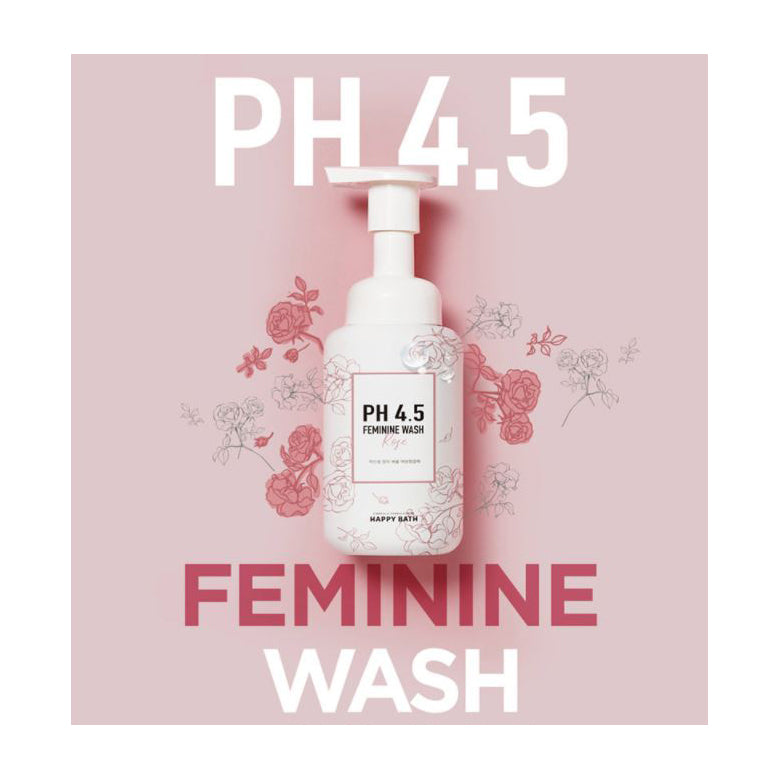 HAPPY BATH PH 4.5 FEMININE WASH Rose