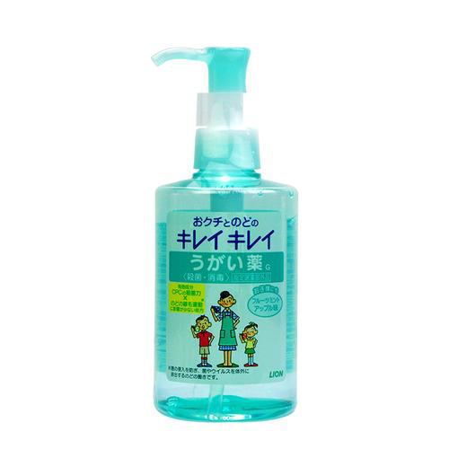 LION狮王 口腔消毒清洁漱口水 苹果味 200ml