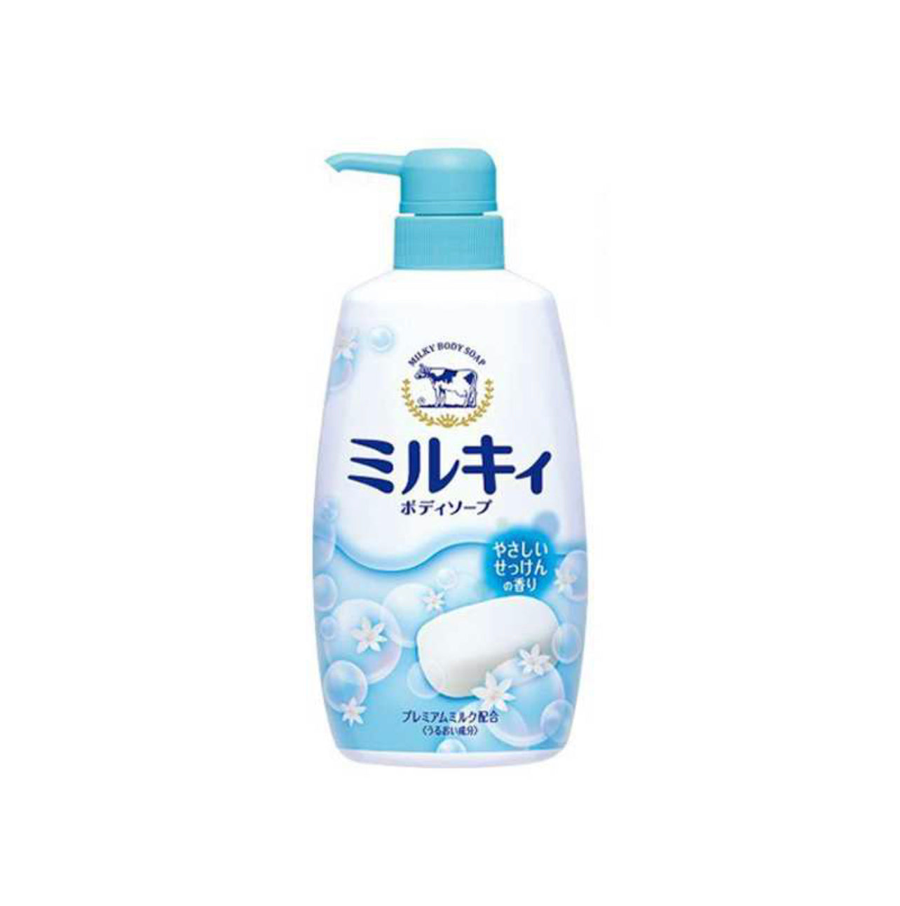 COW牛乳石碱 清新皂香泡沫沐浴露 550ml