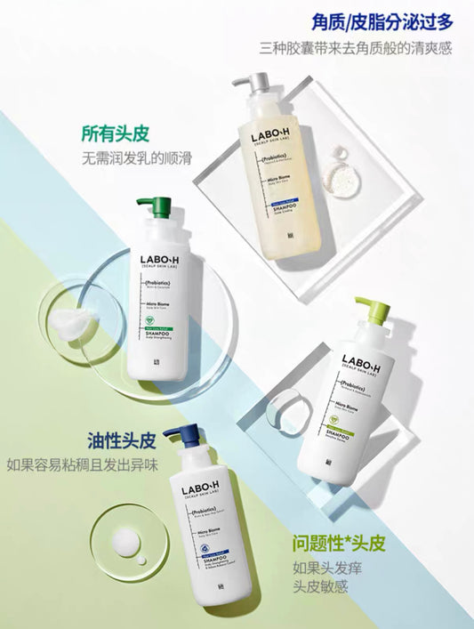 LABOH爱茉莉 益生菌防脱洗发水 400ml Hair Loss Relief Shampoo