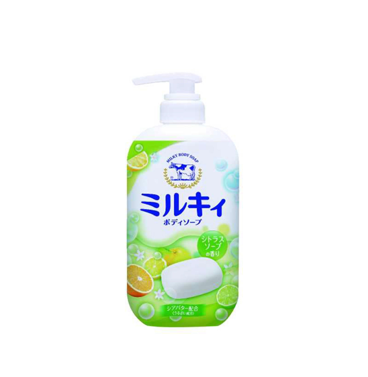 COW牛乳石碱 柚子味泡沫沐浴露 550ml