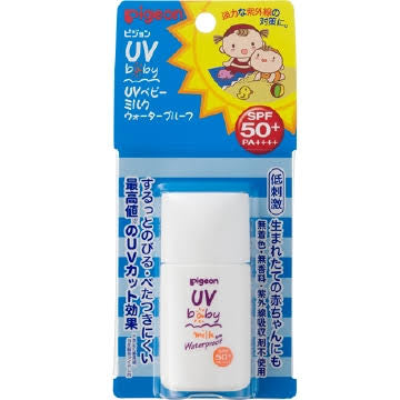 Pigeon贝亲 新生儿防水防晒UV Baby Milk Waterproof SPF35 PA+++ 30g