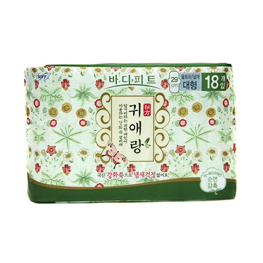 Sofy Bodyfit - Herbal Sanitary Napkin 29cm x18 pcs