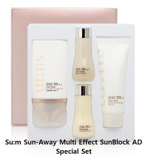 su:m 37 Sun-away Multi Effect Sun Block AD Special Set