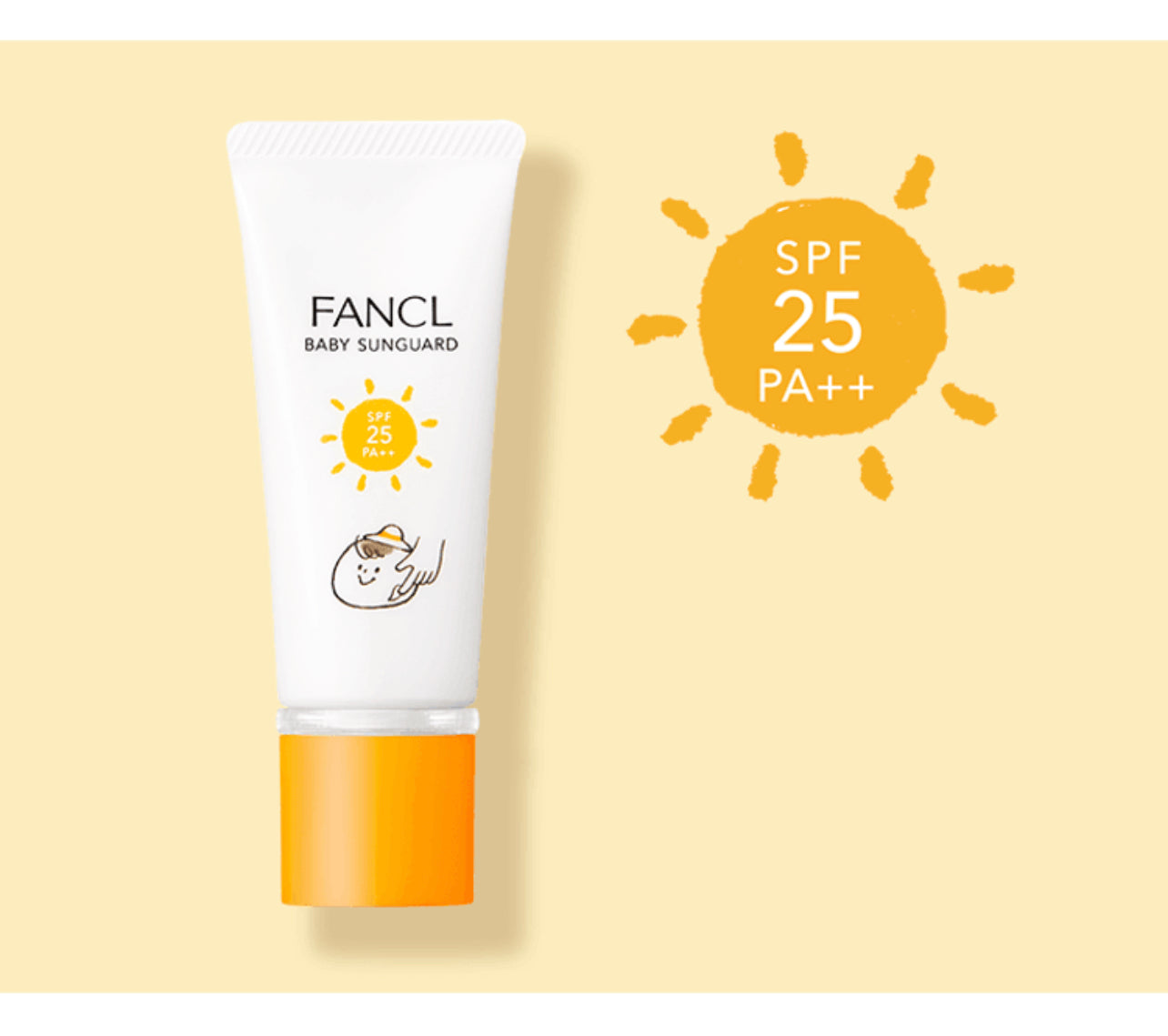 FANCL BABY SUNGUARD SPF25 PA++