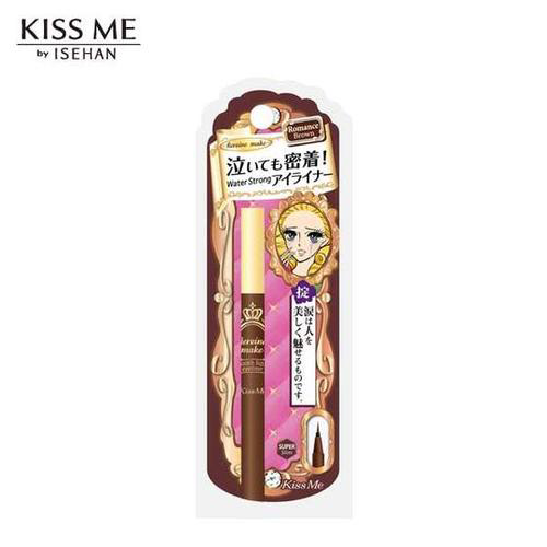 kiss me 眼线笔 romance brown Super slim