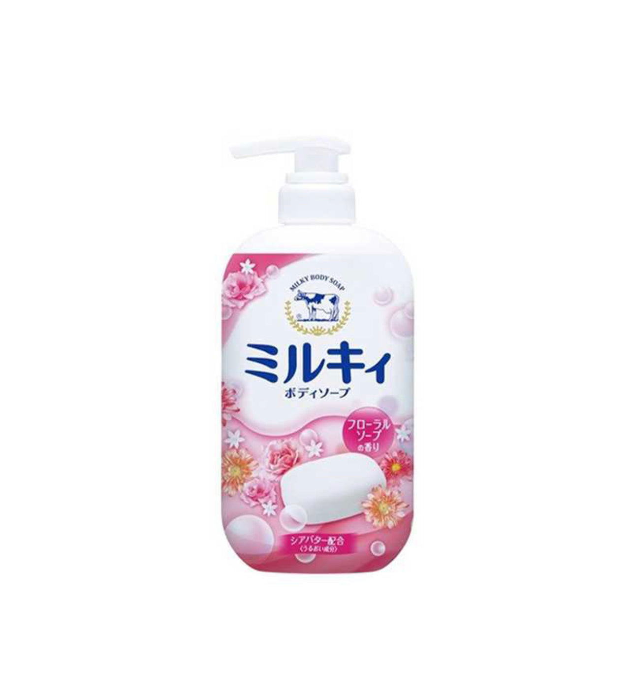 COw牛乳石碱 玫瑰花香润肤沐浴露 550ml