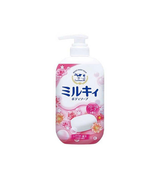 COw牛乳石碱 玫瑰花香润肤沐浴露 550ml