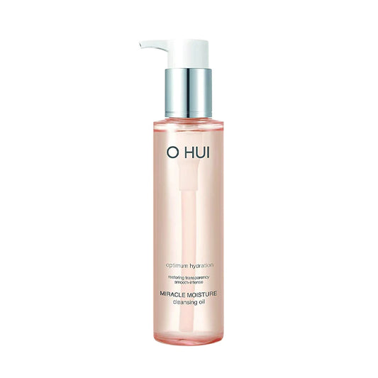 O HUI optimum hydration restoring transparency smooth-intense MIRACLE MOISTURE cleansing oil