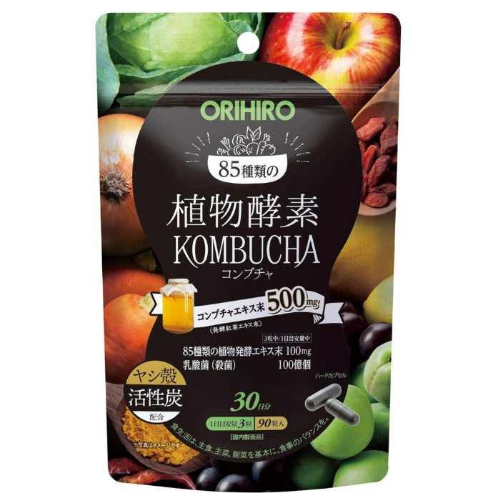 Orihiro 85種植物酵素 乳酸菌 紅茶萃取物 30日90粒