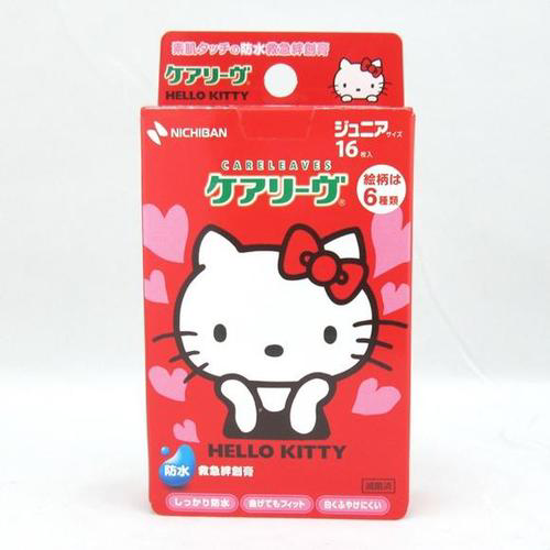 日本Nichiban Hello Kitty图案婴童创可贴16贴